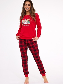 P671 пижама дл. рукав жен.