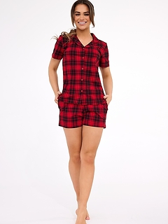 P346 пижама к.рукав жен.