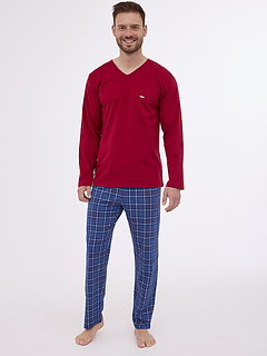 PM122_XL пижама мужская дл. Рукав