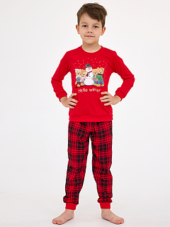 PB593 пижама дл. рукав дет.Boy