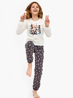 PG978 пижама дл. рукав дет.Girl